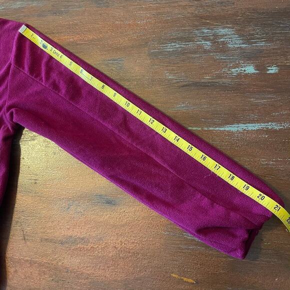 Adidas/Stella McCartney Women's Fleece Cropped Fuchsia Hoodie Size Small - Picture 9 of 10